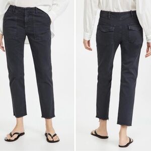 Nili Lotan Dark Gray Ankle Jeans